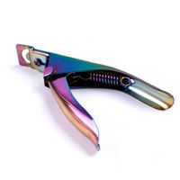 Coupe-ongles ovale à bord français en forme de U