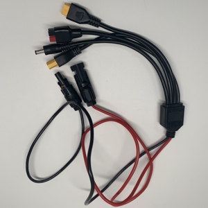 4 in 1 Solar Connector <b>Cable</b> IP68 <b>Waterproof</b> 10A 1M Solar Accessories Connecting Extension <b>Cable</b> - Product Image 6