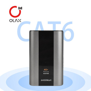 Router Wifi de Bolsillo OLAX M50 con Puerto LAN Cat6, Batería de 6400 mAh, Tarjeta SIM 4G+ de Doble Banda, Router 4G Wifi - Product Image 1