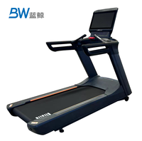 Mesin Lari Treadmill BW Laris Manis, Mesin Kardio, Peralatan Fitness Gym, Treadmill Elektrik untuk Penggunaan di Gym, Treadmill Elektrik 3 HP
