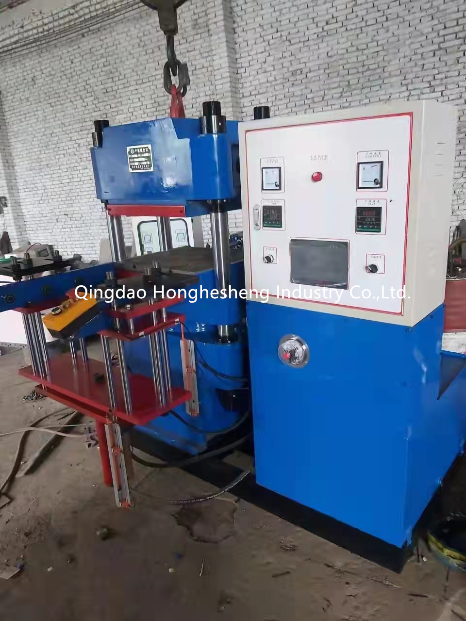 2RT 600x600 Rubber Vulcanizing Press Machine Hydraulic Press Machine