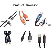 Kabel USB Tipe C Berbahan Nilon Kepang dengan Paduan Seng, Pengisian Daya Cepat PD, Indikator LED, Sinkronisasi Data, Logo Kustom, Warna dan Ukuran Sesuai Pesanan untuk Ponsel