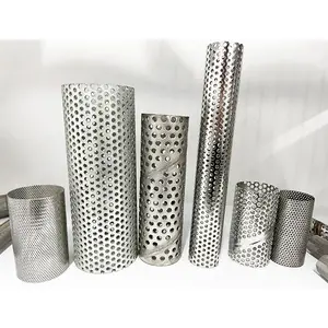 Customized size welcomed stainless steel perforated wire mesh filter tube