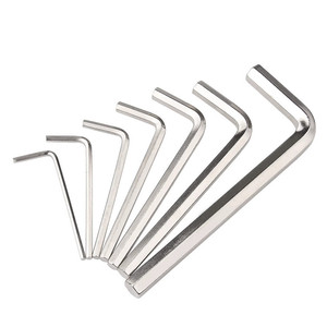Clé Allen hexagonale à prix d'usine 0.9mm 1.27mm 1.5mm 2mm 2.5mm 3mm 4mm 5mm 6mm Clé Allen en L Outils manuels hexagonaux - Product Image 1