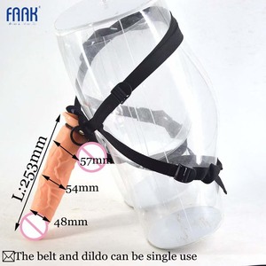 FAAK 딜도에 거대한 두꺼운 스트랩 페니스 스트랩 큰 딜도 - Product Image 3