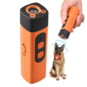 Nuevos Dispositivos Ultrasónicos Antiladridos para Perros 4 en 1, Portátiles, de Mano, con 3 Modos, Entrenador de Perros, Dispositivo Antiladridos con Linterna - Product Image 1