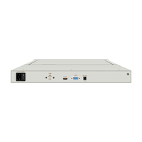 Commutateur KVM LCD 17 18,5 pouces FHD 1080P de haute qualité OEM/ODM avec commande OSD Hotkey, console de tiroir montable en rack 1U