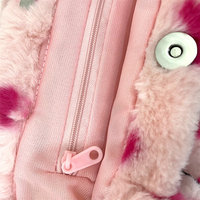 Peluche ours bouclé doux et mignon, jouet en peluche personnalisé pour la Saint-Valentin, jouet animal en peluche, compagnon pou