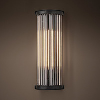 Luminaires modernes en cristal de style nodique hôtel maison applique murale en fer noir applique murale intérieure de luxe