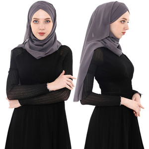 Haute Qualité Foulards Musulmans Perle <span class=keywords><strong>En</strong></span> <span class=keywords><strong>Mousseline</strong></span> <span class=keywords><strong>De</strong></span> <span class=keywords><strong>Soie</strong></span> <span class=keywords><strong>En</strong></span> Gros Étoles Hijab - Product Image 5