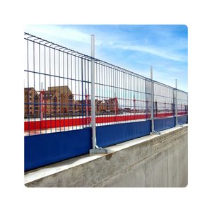 Xây dựng an toàn xây dựng mùa thu Hàng rào mái cạnh protectipowder tráng & mạ kẽm các loại dây kim loại lưới hàng rào - Product Image 2