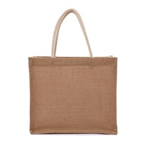 Sacs fourre-tout écologiques en toile de jute sac fourre-tout réutilisable iso bsci préserver le coton recyclé sac fourre-tout en jute 12 po