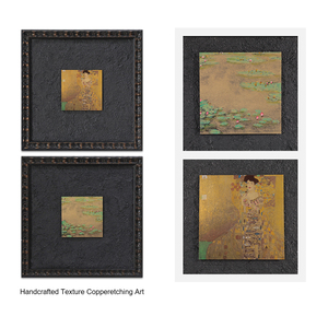 Tùy Chỉnh Hiện Đại Gỗ Trừu Tượng Đóng Khung 3D Tường Nghệ Thuật Tác Phẩm Nghệ Thuật Trang Trí Nội Thất Handmade Copperplate Khắc Bán Buôn Khách Sạn Dự Án Handmade - Product Image 5