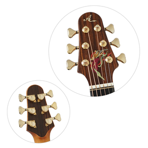 Aiersi-<span class=keywords><strong>guitarra</strong></span> acústica personalizada hecha a mano de Grado Profesional, <span class=keywords><strong>guitarra</strong></span> acústica de doble capa sólida - Product Image 5