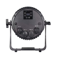 Projecteur LED PAR étanche à batterie, contrôle sans fil par application, 12x18W RGBWA UV 6-en-1 DMX, pour scène, discothèque, événement, mariage, fête