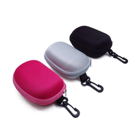 Étui à lunettes pliable en EVA avec fermeture éclair, résistant aux chocs et aux chutes, pour le rangement des lunettes ; Vente en gros usine ; Commandes en gros bienvenues