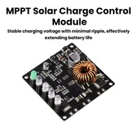 Module de contrôle de charge solaire MPPT, alimentation de surveillance pour batterie lithium 3S, petit contrôleur de stockage d'énergie 60W/80W