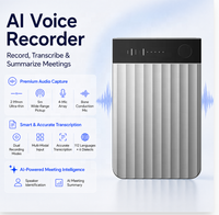Version Internationale Plaud Note Pro AI WAV, Enregistreur Vocal Intelligent en Alliage d'Aluminium USB 2.0 pour Protocoles de Réunions et Appels