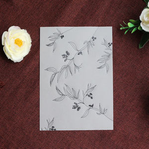 Inviti di Nozze Personalizzati con Design Floreale su Carta Vellum, Buste in Vellum e Sigillo in Ceralacca - Product Image 5