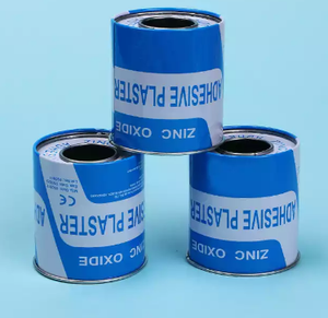 พลาสเตอร์กาวยืดหยุ่นแผลผ่าตัดเหนียวสังกะสี Oxid เทปทางการแพทย์ - Product Image 3