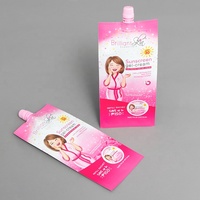 Offre Spéciale – Emballage Cosmétique Personnalisé avec Logo OEM pour Shampoing Liquide – Pochette Doypack à Bec Verseur en PET/VMPET/PE 100 microns