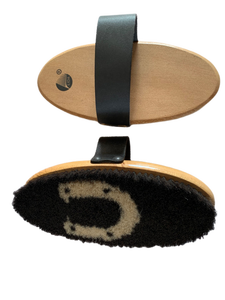 Spazzola di legno del <span class=keywords><strong>cavallo</strong></span> con il disegno della testa di <span class=keywords><strong>cavallo</strong></span> e crine di <span class=keywords><strong>cavallo</strong></span> reale per la cura equina - Product Image 3