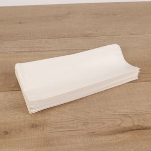 Bolsa de Papel Kraft Blanca para Envasar Papas Fritas, Resistente a la Grasa y Apta para Uso Alimentario - Product Image 4
