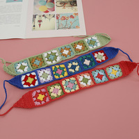 Großmütterliches handgewebtes, exquisites Mädchen-Haarschmuck-Set für den Kindertag und Silvesterparty