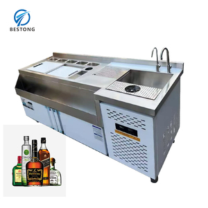 نادل بار رخيص محطة غير قابلة للصدأ كوكاتيل تحت بار قطرة في محطة كوكاتيل محطة كوكاتيل ثلاجة - Product Image 4