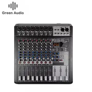 GAX-S8具有CE证书的专业8声道混音器
