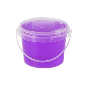 Mini Cubo <span class=keywords><strong>de</strong></span> Plástico Transparente con Tapa Hermética, Contenedor Pequeño para Helados, <span class=keywords><strong>Bidones</strong></span>, Cubos y Barriles - Product Image 3