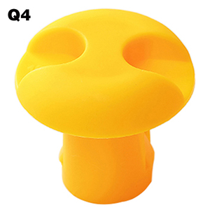 Q1 Vàng PP/18 Mét-25 Mét Gia Cố Ống Thép Vít Chủ Đề Bảo Vệ 0.7-1Inch Nấm Nhựa End Cap Bìa, Ống Bài Bìa - Product Image 3
