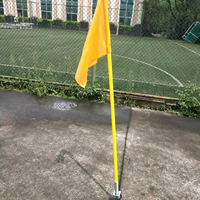 Drapeaux d'angle de football professionnel, ensembles de drapeaux d'angle pour ballon de football