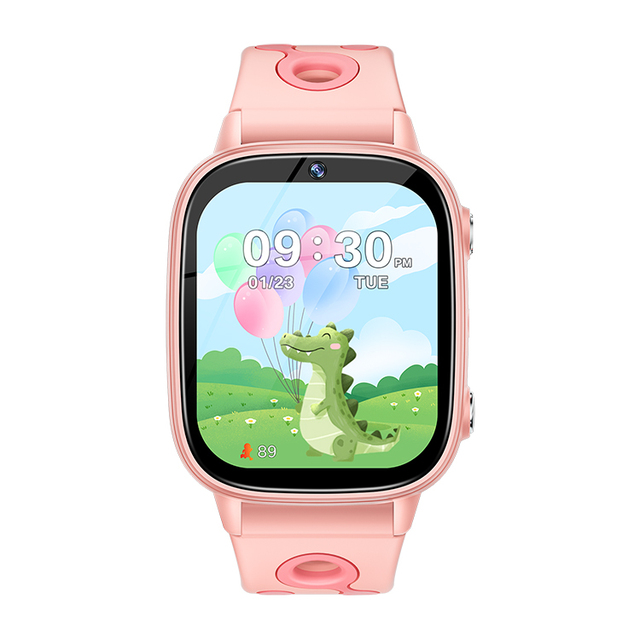 Kids Smart Watch with 1.8inch IPS Display Camera MP3 Player Games Time Tool Flashlight IP68 Waterproof Smartwatch for Children