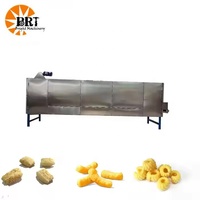 Machine automatique de fabrication de bâtonnets de maïs soufflé Ligne de production d'aliments pour snacks Machine de production de bâtonnets de maïs sucré Extrudeuse