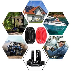 Cable de Silicona Extra Suave de 16AWG, para Suministro de Energía, Baterías de Litio, Ultraflexible, Resistente a Altas Temperaturas (200 Grados), Color Negro - Product Image 6