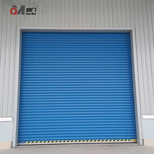 Design industriel, volet roulant automatique, portes de garage enroulables <span class=keywords><strong>en</strong></span> acier galvanisé résistantes au vent pour l'<span class=keywords><strong>extérieur</strong></span> - Product Image 3