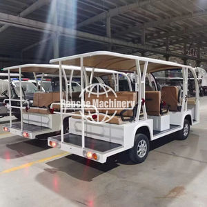 Vehículo Turístico Eléctrico de 8 Plazas con Motor AC de 48v/72v y 5kw para Parques de Vacaciones y Venta - Product Image 1