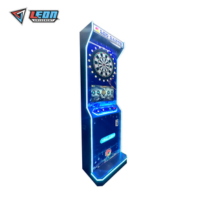 Máquina de Dardos Electrónica Profesional LEON, Operada con Monedas, de Acero Inoxidable, con Interfaz en Inglés para 1 Jugador, Entretenimiento para la Calle - Product Image 2