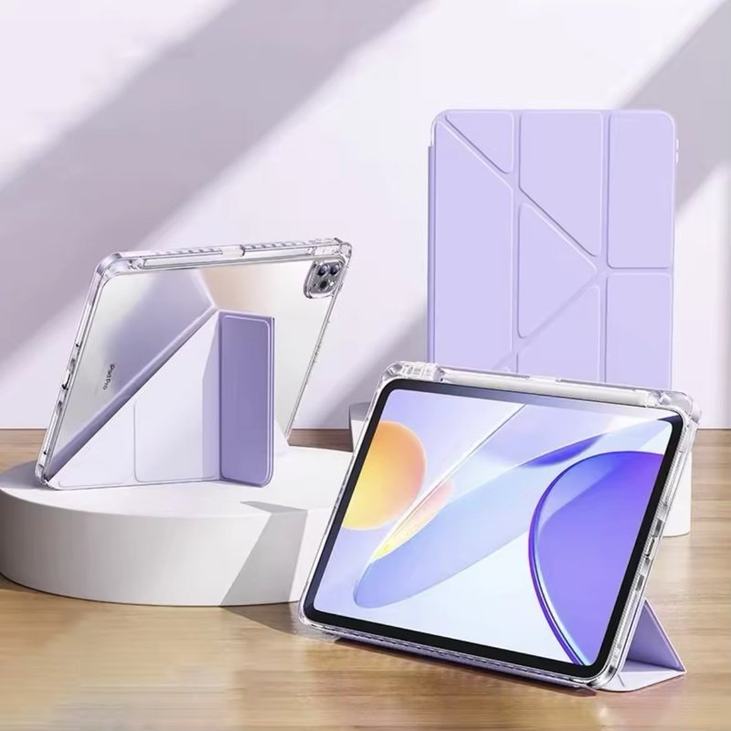 Luxury Shockproof Leather 3 Fold Stand