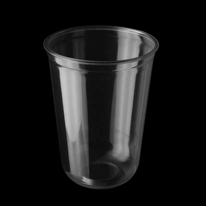 LOGOTIPO personalizado Impreso de plástico desechable transparente en forma de U Jugo de PET Taza de té con burbujas de leche <span class=keywords><strong>Bo</strong></span> - Product Image 5