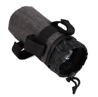 Support de téléphone pour guidon de vélo 750 ml, poche en filet pour bouteille d'eau, ajustement universel pour VTT, vélo de route, vélo électrique, vélo pour enfants, fauteuil roulant
