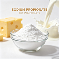 Poudre de propionate de sodium de qualité alimentaire CAS137-40-6 E281, certifiée casher et halal, conservateur alimentaire, sac de 25 kg en vrac, fourni par l'usine