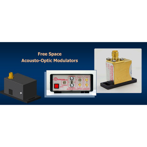 Modulador Acusto-Óptico Brimrose AMF-90-2-2.1, Instrumento Óptico con Controlador RF de Espacio Libre - Product Image 1