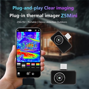 Nouveau Mini <span class=keywords><strong>Thermomètre</strong></span> Industriel à Imagerie Thermique pour Smartphone 2026, Vision Nocturne Infrarouge USB OEM/ODM ABS Vert 256x192 - Product Image 6