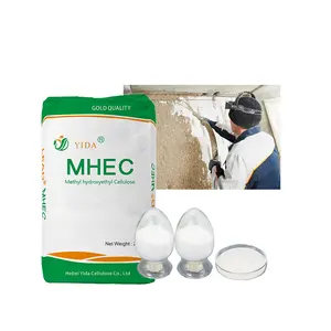 石膏ベースのモルタル粘度は、滑らかな作業性を備えたHECによって構築され、粘着性のない高い保水性を備えています