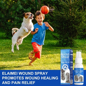 USMILEPET ODM OEM <span class=keywords><strong>Spray</strong></span> Pet Wound Care Hot Spot & Itchy Soulagement de la peau Recommandé Pommade de guérison Soins des plaies pour chiens et chats - Product Image 2