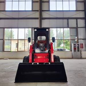 Harga pabrik Multifungsi roda selip Steer <span class=keywords><strong>Loader</strong></span> 1.05 Ton Mini Skid Steer mesin pemuat teleskopik selip Steer