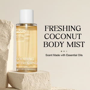 中国批发高品质舒缓48小时减少恶臭植物性椰子除臭身体香味喷雾 - Product Image 3