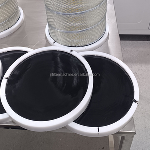 Pu Máy phun máy móc làm bộ lọc không khí tự động Bộ lọc không khí dây chuyền sản xuất - Product Image 3